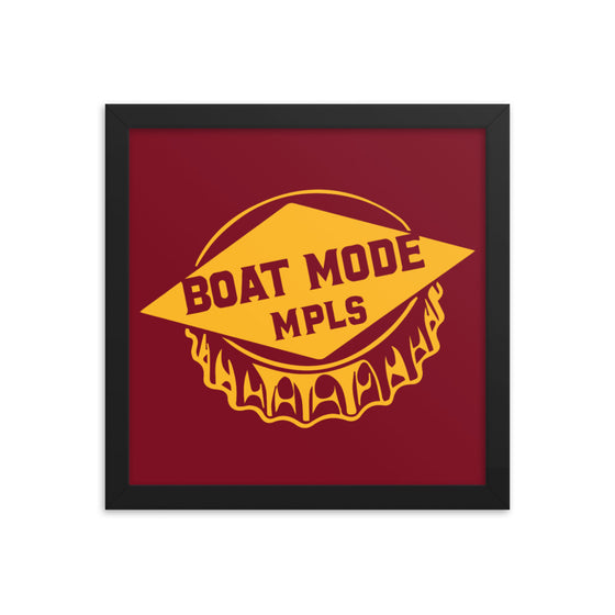 Boat Mode Framed Print