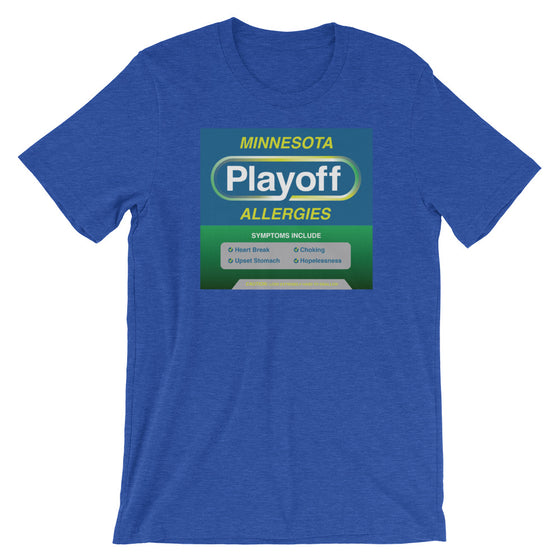 Minnesota Playoff Allergies Wolves T-Shirt