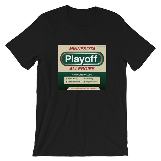 Minnesota Playoff Allergies Wild T-Shirt
