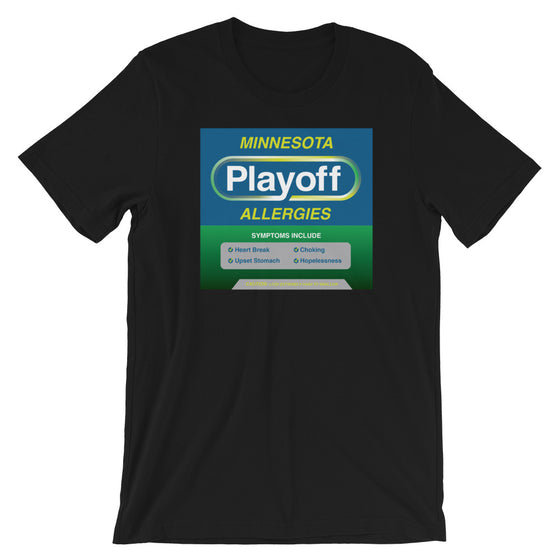 Minnesota Playoff Allergies Wolves T-Shirt