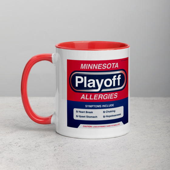 Minnesota Playoff Allergies Mug