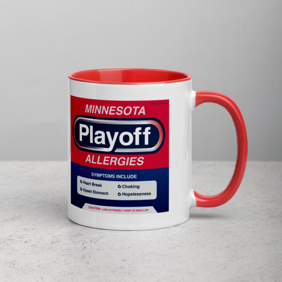 Minnesota Playoff Allergies Mug