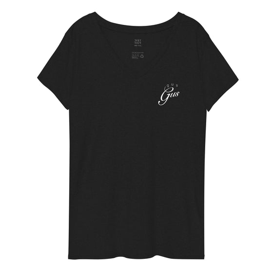 Gus Gus - Fitted Recycled V-neck T-shirt
